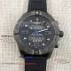 Perfect Replica Breitling Exospace Black Case Watch Blue Rubber Strap (2)_th.jpg